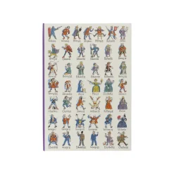 Picturemaps Kings & Queens of England A5 Notebook