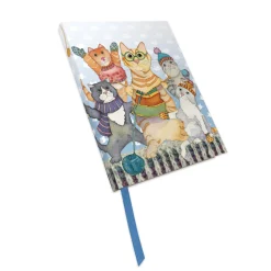Emma Ball Kittens in Mittens Bound Notebook