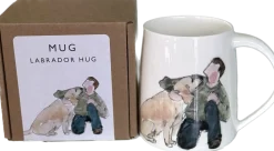 Helen Beard Labrador Hug Mug