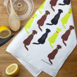 Lucky Lobster Labrador Tea Towel