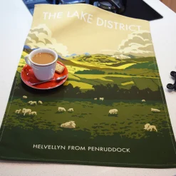 Town Towels Lake District Helvellyn Tea Towel