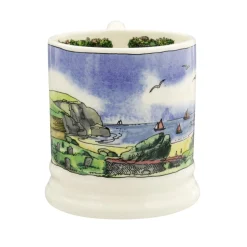 Emma Bridgewater Landscapes of Dreams Cornish Beaches 1/2 Pint Mug