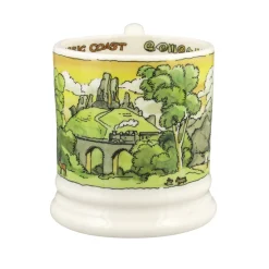 Emma Bridgewater Landscapes of Dreams Jurassic Coastline 1/2 Pint Mug