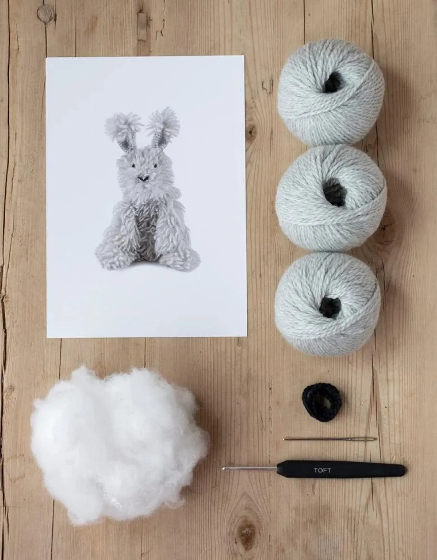 Toft Crafts Lauren the Angora Bunny Kit