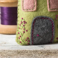 Corinne Lapierre Lavender Houses Wool Mix Felt Craft Kit