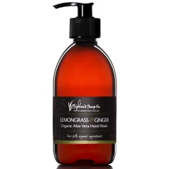 The Highland Soap Company Lemongrass & Ginger Organic Aloe Vera Hand Wash