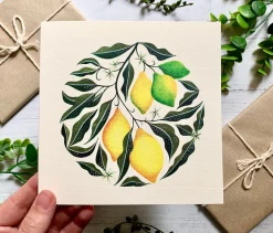 Becky Amelia Lemon Tree Greeting Card