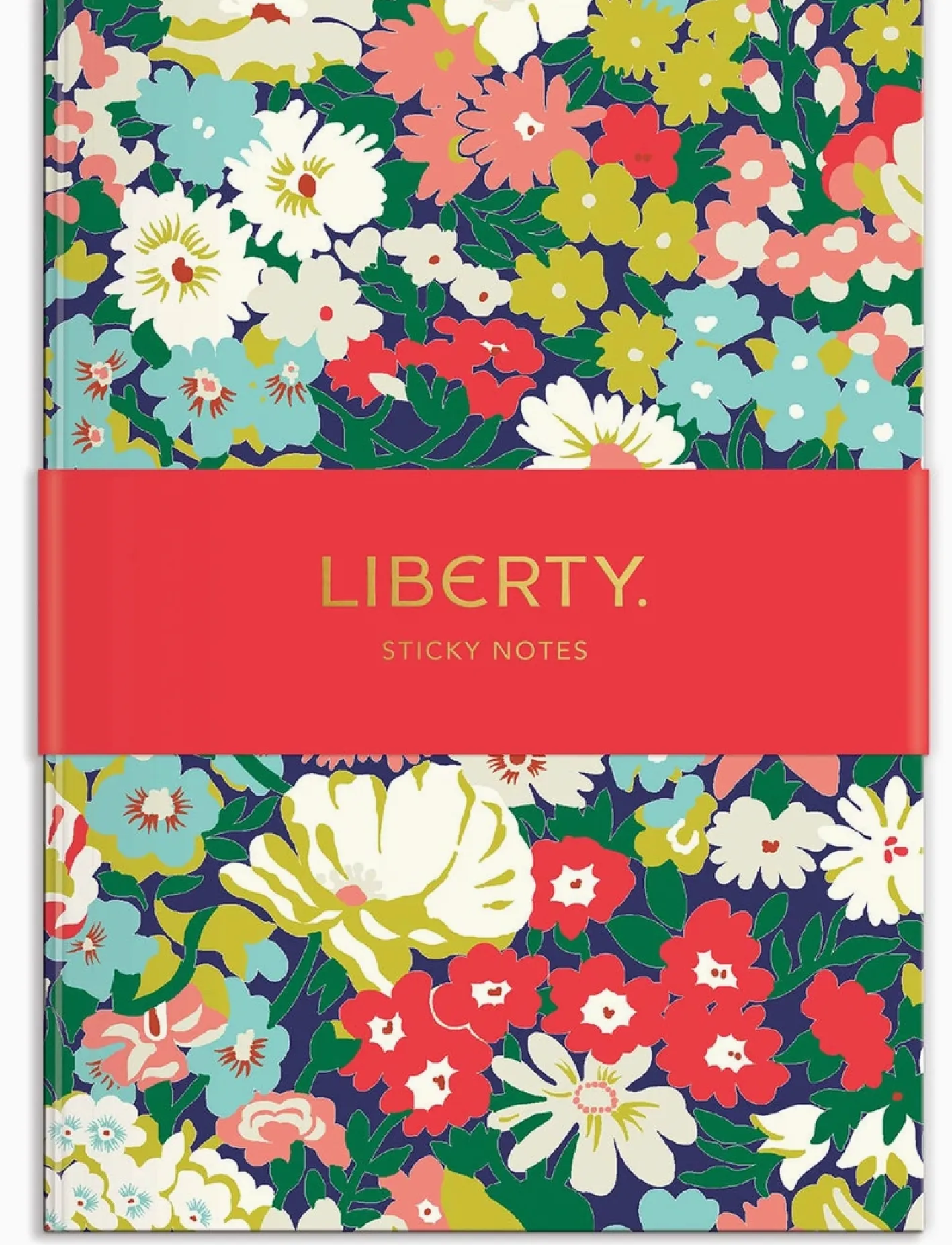 Chronicle Books Liberty Floral Sticky Notes Hard Cover Book