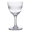The Vintage List Liqueur Glass with Ovals Design by