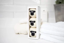 Little Beau Sheep Suffolk Sheep Wool Dryer Balls - pack of 3