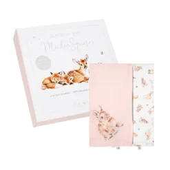 Wrendale Designs 'Little Forest' Muslin Gift Set