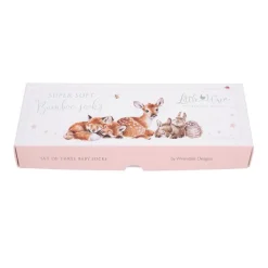Wrendale Designs 'Little Forest' Woodland Animals Baby Socks Set