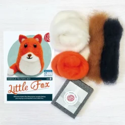 The Crafty Kit Co. Little Fox Needle Felting Kit