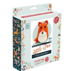 The Crafty Kit Co. Little Fox Needle Felting Kit