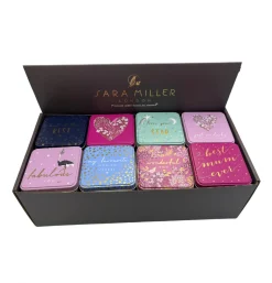 Sara Miller London Little Gestures Small Square Tins