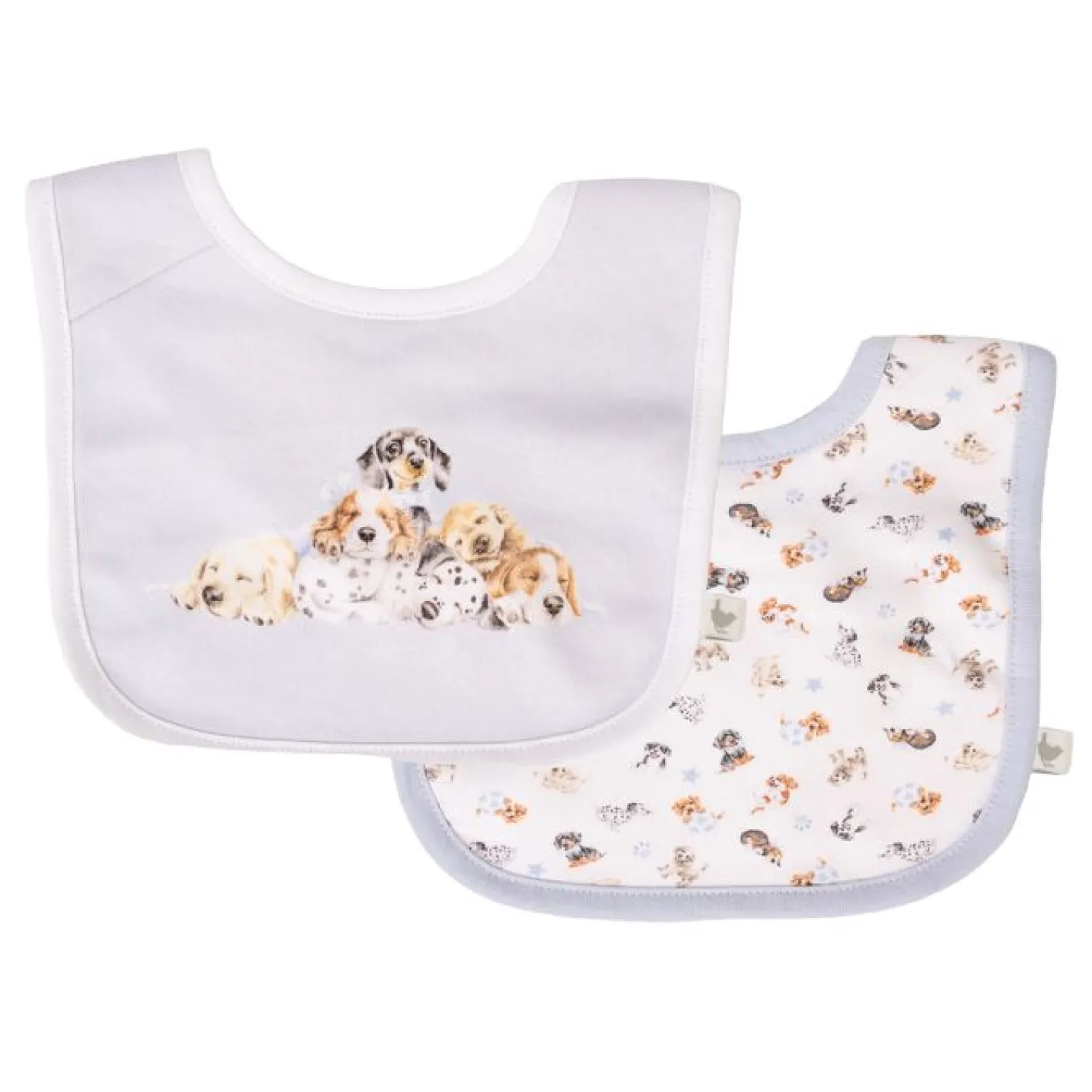 Wrendale Designs 'Little Paws' Bib Gift Set
