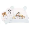 Wrendale Designs 'Little Paws' Dog Baby Hat and Mittens Set
