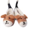 Amica Felt Little Puppy Felt Baby Booties