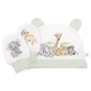 Wrendale Designs 'Little Savannah' African Animals Baby Hat and Mittens Set