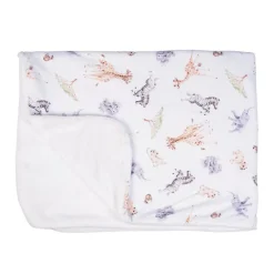 Wrendale Designs 'Little Savannah' African Animals Baby Blanket