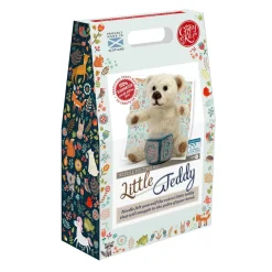 The Crafty Kit Co. Little Teddy Needle Felting Kit