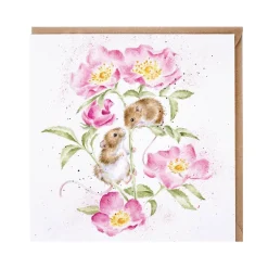 Wrendale Designs 'Little Whispers' Blank Greetings Card