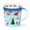 Dunoon Lomond Christmas Skaters Mug