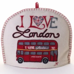 Jan Constantine London Bus Wool Tea Cosy