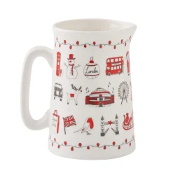 Victoria Eggs London Christmas Half Pint Jug
