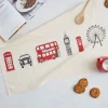 Victoria Eggs London Skyline Tea Towel