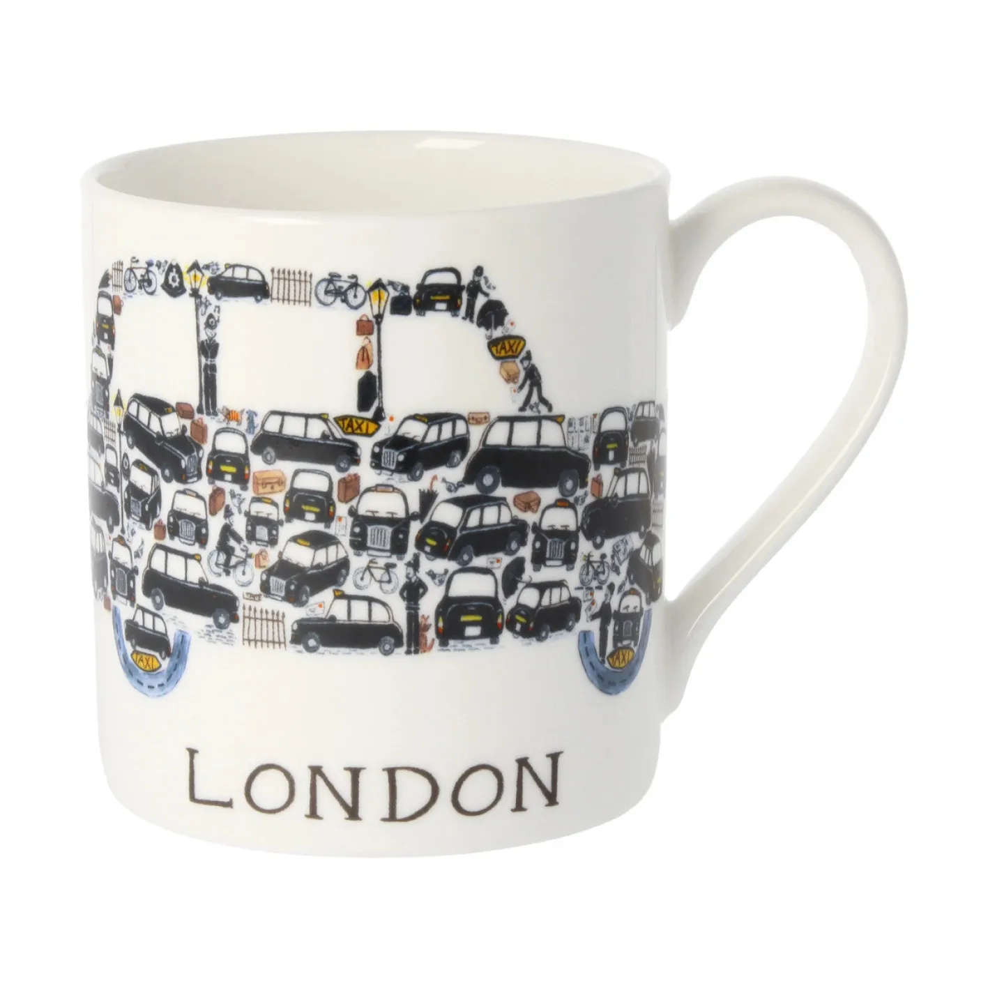 Mclaggan Smith London Taxi Bone China Mug