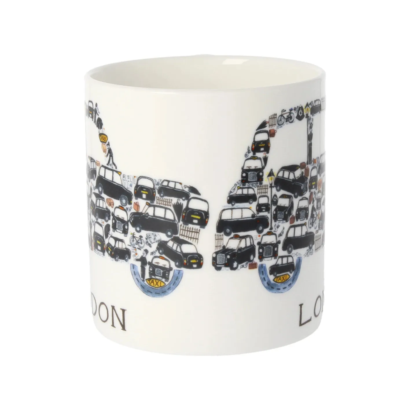 Mclaggan Smith London Taxi Bone China Mug