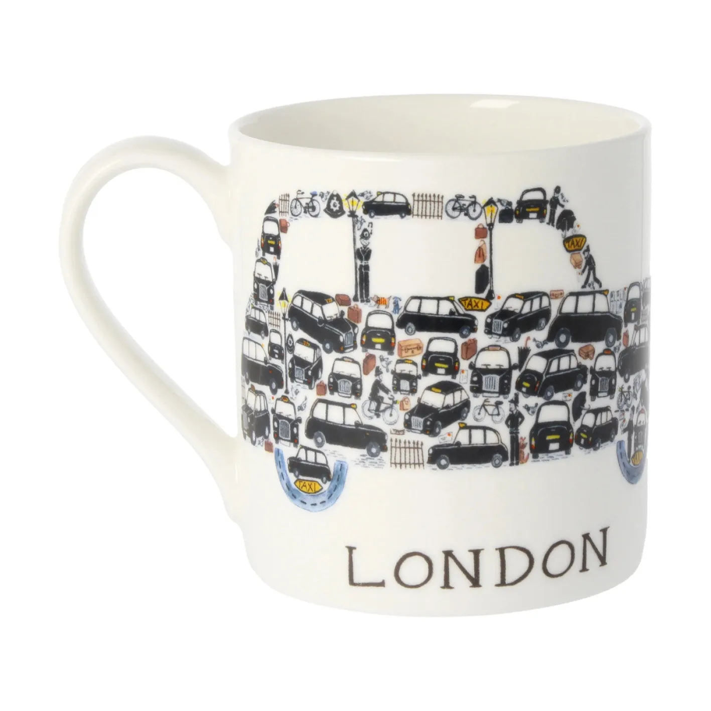 Mclaggan Smith London Taxi Bone China Mug