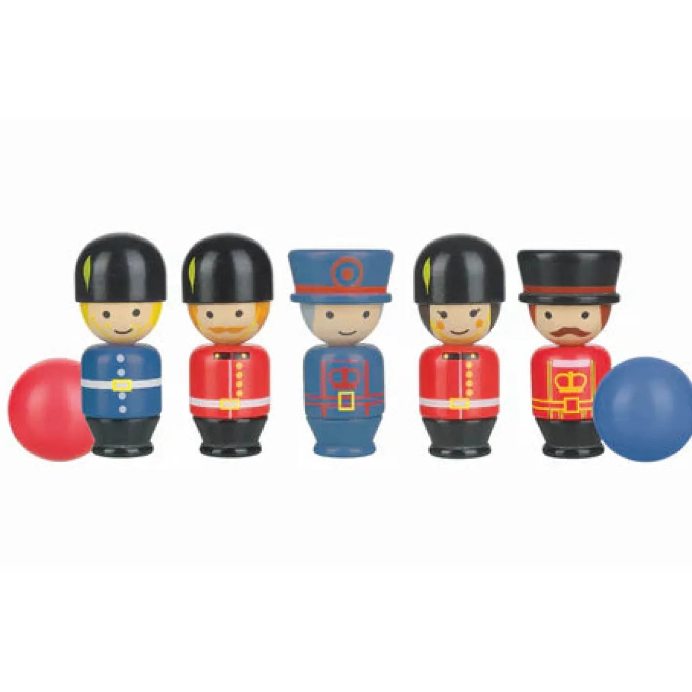Orange Tree Toys London Wooden Skittles Toy