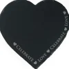 Selbrae Love & Celebrate Heart Slate Cheese Board