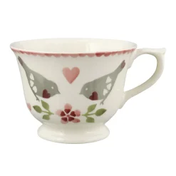Emma Bridgewater Lovebirds Large Teacup & Saucer Boxed