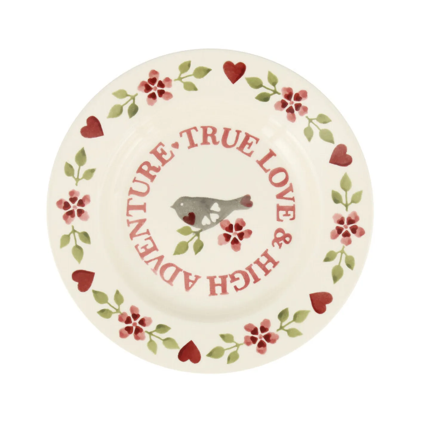 Emma Bridgewater Lovebirds True Love 8 1/2 Plate