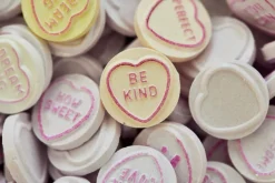 Tea & Biscuits Love Hearts Sweets