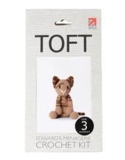 Toft Crafts Lulu the Red Tabby Cat Crochet Kit