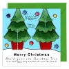 Yeti Make Your Own Christmas Tree Card