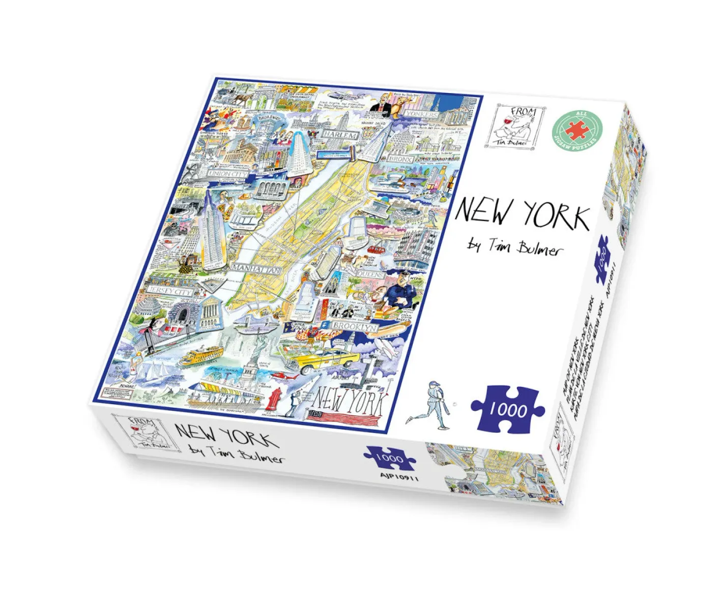 All Jigsaw Puzzles Map of New York City 1000 Piece Jigsaw Puzzle