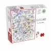 All Jigsaw Puzzles Map of Scotland 1000 Piece Jigsaw Puzzle