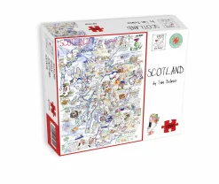 All Jigsaw Puzzles Map of Scotland 1000 Piece Jigsaw Puzzle