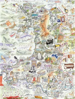 All Jigsaw Puzzles Map of Wales Cymru 1000 Piece Jigsaw Puzzle