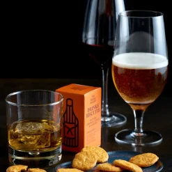 The Drinks Bakery Mature Cheddar, Chilli and Almond Drinks Biscuits 36g