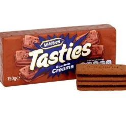 Tea & Biscuits McVities Tasties Bourbon Creams 150g