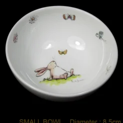 Two Bad Mice Meadow Bunny Mini Bone China Bowl