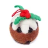 Amica Felt Medium Christmas Pudding Felt Decoration