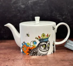 Repeat Repeat Menagerie Hoot Teapot