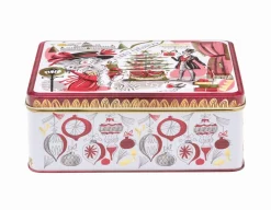 Elite Tins Merry Christmas Deep Rectangular Tin
